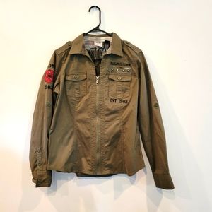 Harley Davidson Military Fatigue Jacket